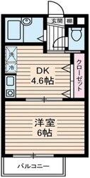 ハーヴェスト八雲の物件間取画像